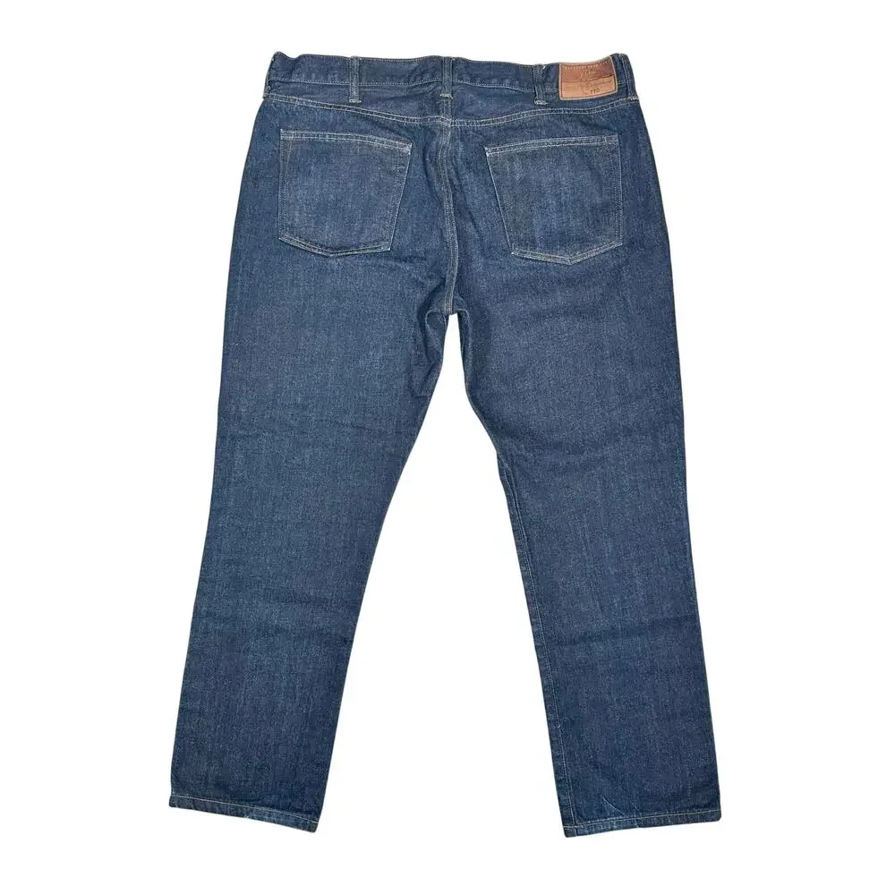 J. Crew | Men | 770 Slim Straight Indigo Japanaese Kaihara Denim Jeans | 38x32